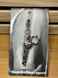 Crown with Heart Charm